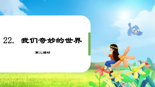 第22课 《我们奇妙的世界》第二课时（教学课件）