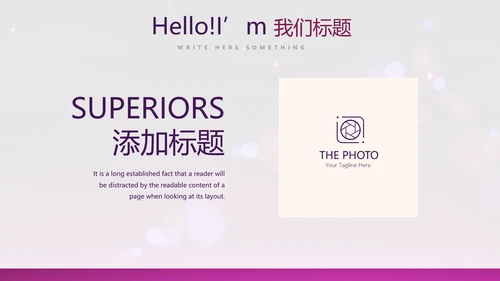 公司产品介绍宣传通用PPT动态模板
