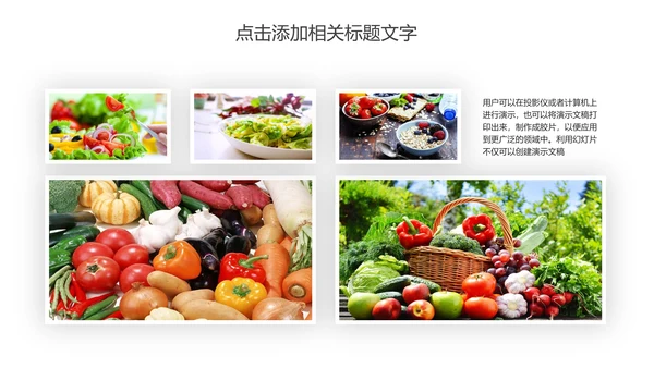 绿色健康饮食减肥法动态PPT模板