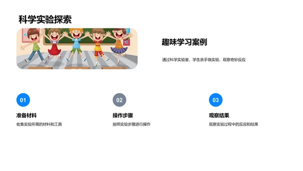 多元学习实践报告PPT模板