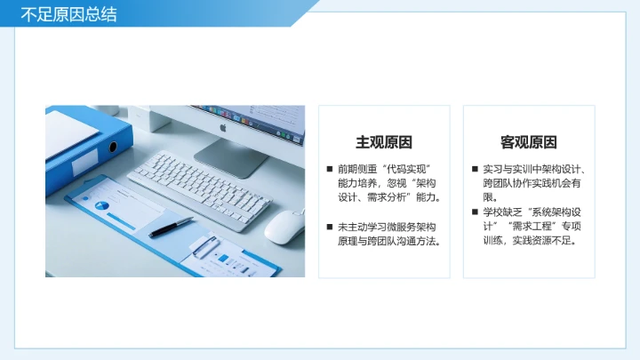 蓝色简约软件工程专业大学生求职个人能力综合展示职业生涯规划通用PPT