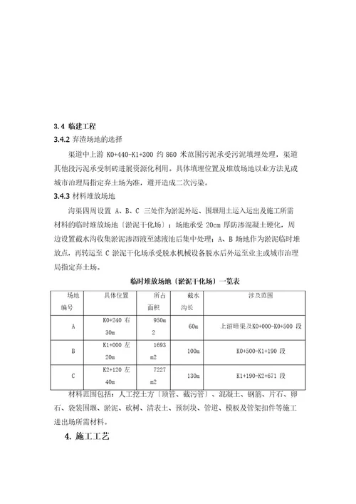 暗渠清淤专项施工方案交底