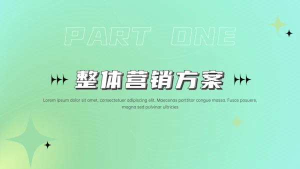 青年时尚潮流活动策销策划绿色通用PPT模板