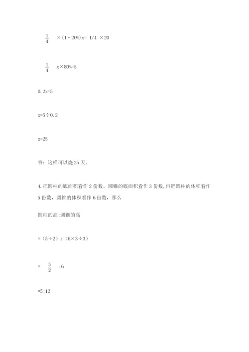 苏教版数学小升初模拟试卷【典优】.docx