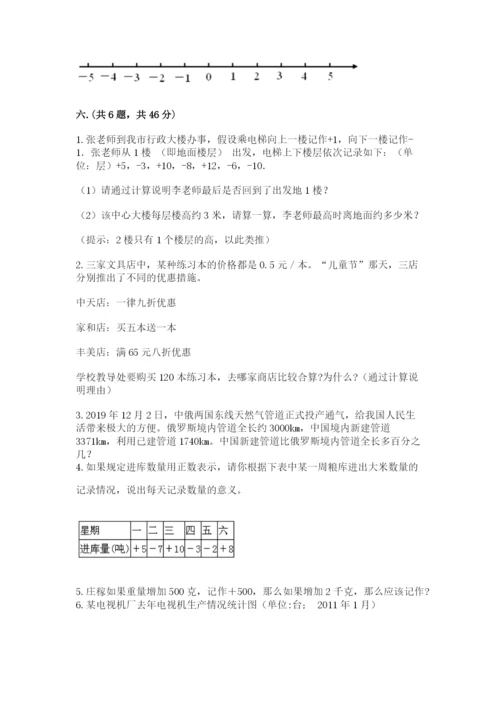 北师大版六年级数学下学期期末测试题及完整答案【考点梳理】.docx