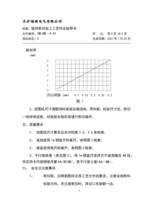 工艺作业指导书.docx