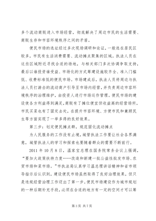 城管执法整治工作报告.docx