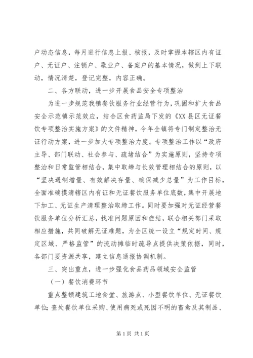 食品药品安全工作计划 (4).docx
