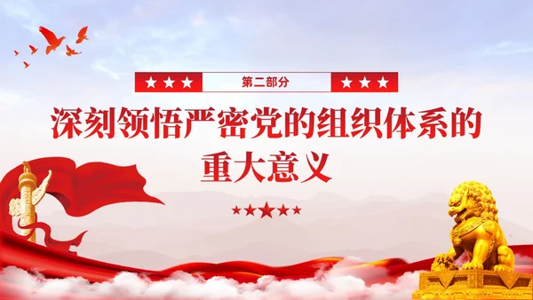 主题教育党课ppt十三个坚持严密党的组织体系党建