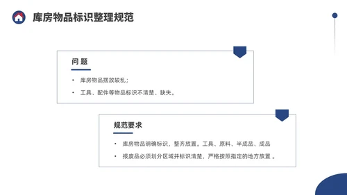 蓝色水彩简约商务物业6S管理培训PPT课件