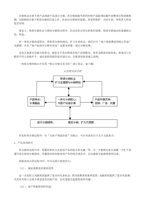 市场营销分销策略制定60页