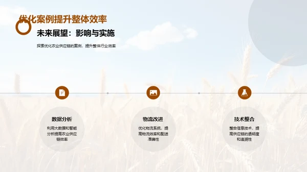 农业供应链的创新与优化