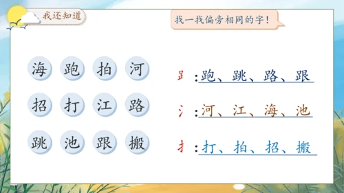 【核心素养】部编版语文一年级下册-语文园地八（课件）
