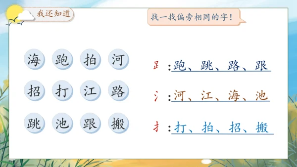 【核心素养】部编版语文一年级下册-语文园地八（课件）