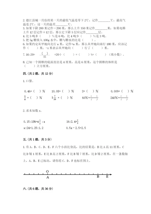 洛阳市小学数学小升初试卷【夺冠】.docx