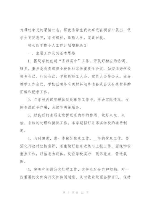 校长新学期个人工作计划安排表.docx