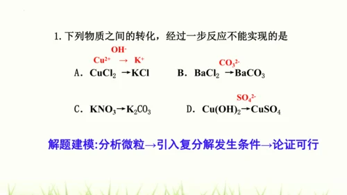 人教版九年级化学下册第十一单元 盐 化肥复习课件(共23张PPT)