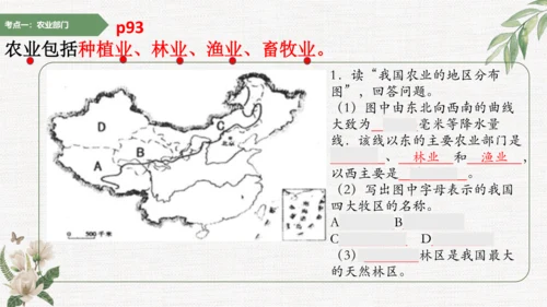 八上：中国的经济发展（一轮复习课件10张）（人教版）
