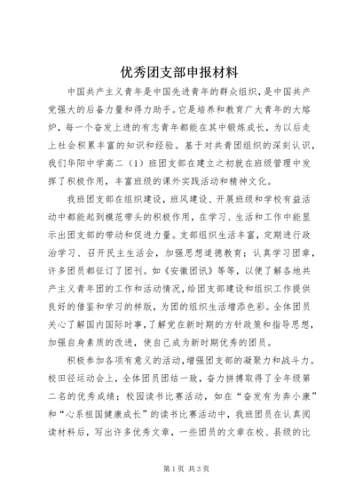 优秀团支部申报材料 (12).docx