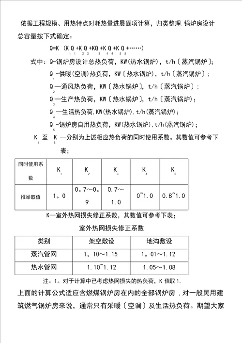 燃气锅炉房设计