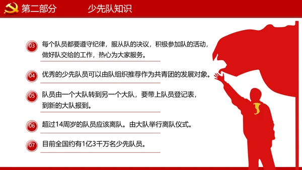 少先队红领巾少年先锋队建队日知识PPT