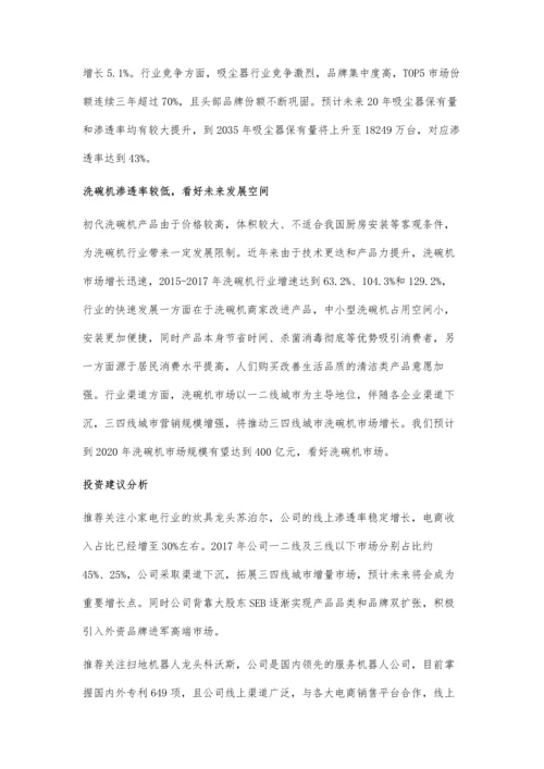 中国小家电行业发展现状及趋势分析-未来技术创新推动产品高端化发展趋势明显.docx