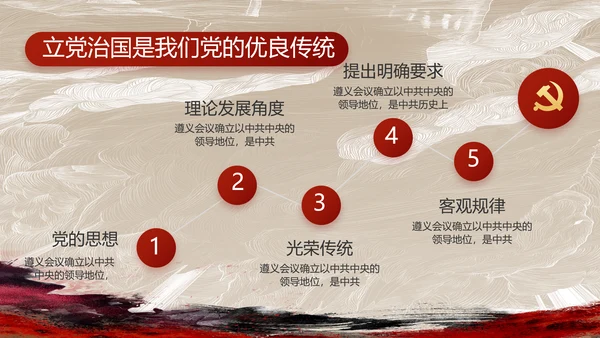党支部党史学习教育工作总结动态PPT