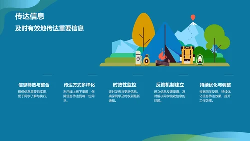 蓝色手绘风班委竞选自我介绍PPT模板