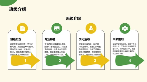 欢迎新同学新生班会PPT模板
