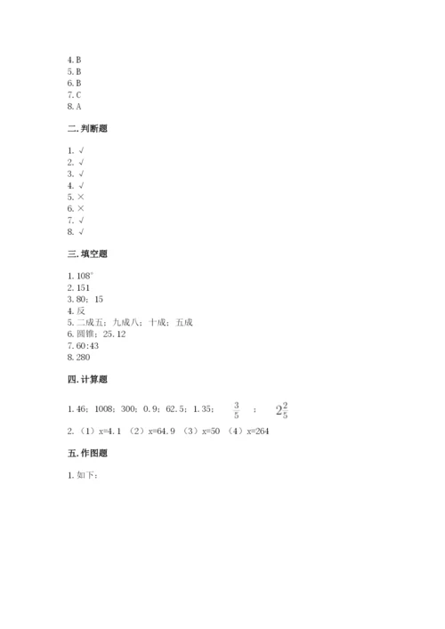 人教版六年级下册数学期末测试卷精品（预热题）.docx