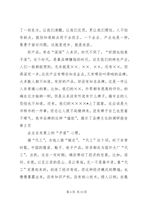 品牌文化的调研报告 (3).docx