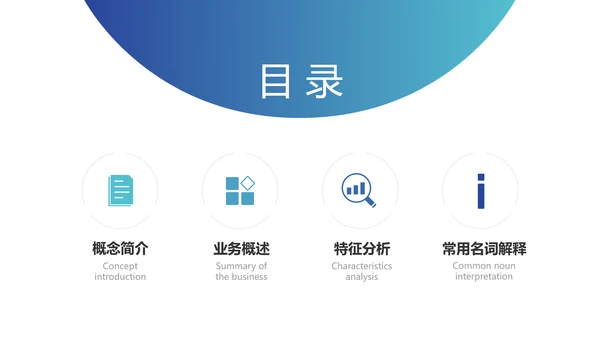 简约风金融商务业务产品培训