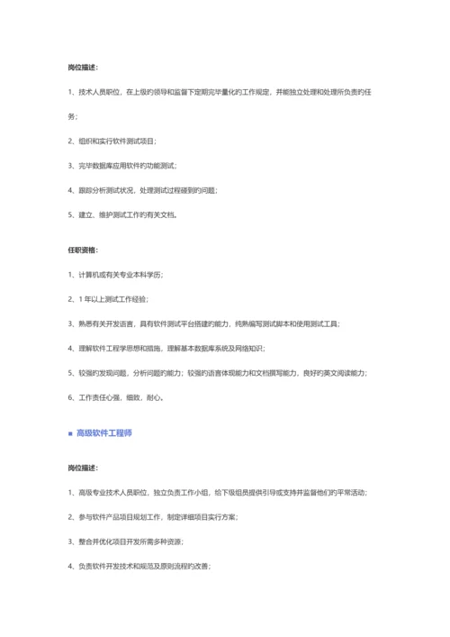 岗位职责新版.docx