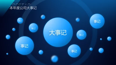 简约风总分关系6项PPT单页