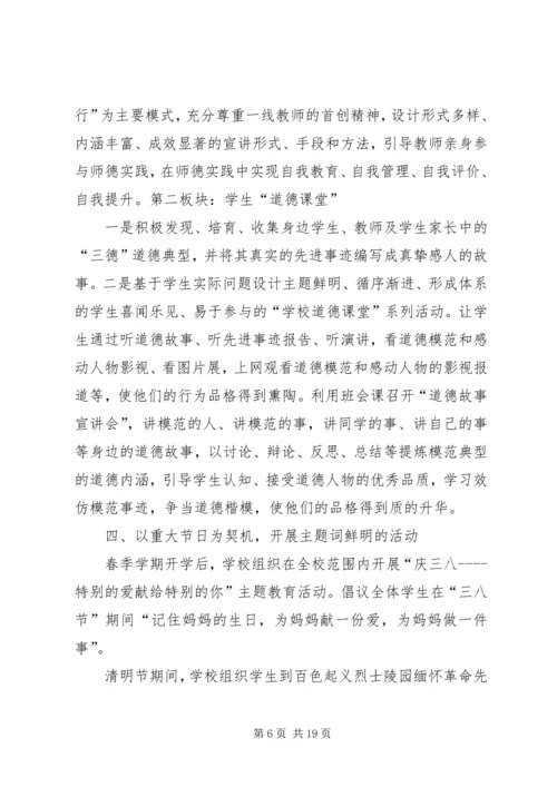 黄家川小学20XX年小学“道德讲堂”工作计划.docx
