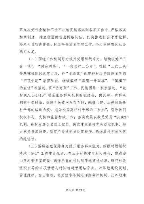 抓支部党建工作履职报告.docx