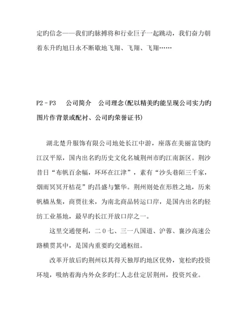 服饰公司专题策划专题方案及事业标准手册.docx