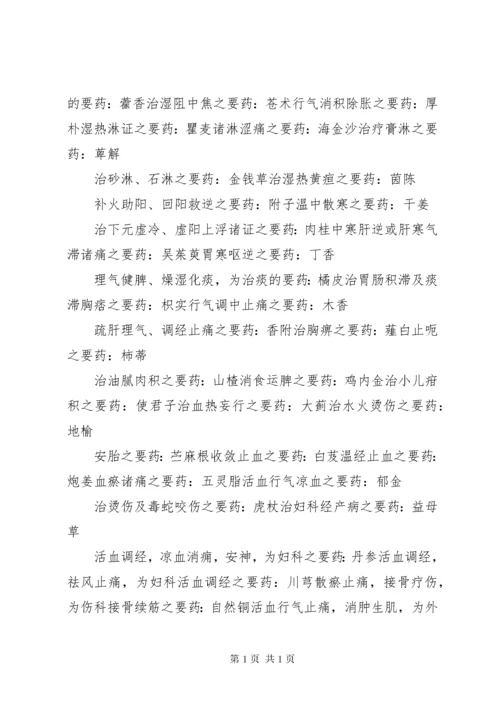 中药学横向总结 (5).docx