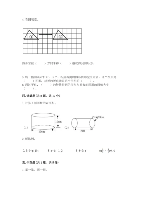 北师大版数学六年级下册期末测试卷（考点精练）.docx