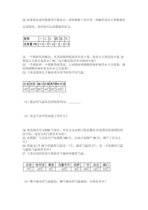 六年级小升初数学应用题50道附完整答案（网校专用）.docx