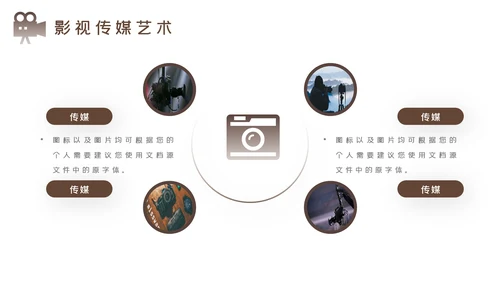 传媒微电影影视艺术摄影拍照培训宣传PPT