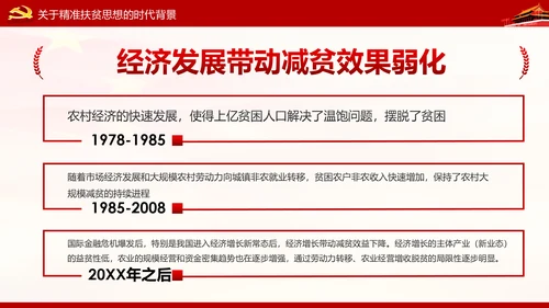 打赢脱贫攻坚战精准扶贫开发脱贫PPT模板