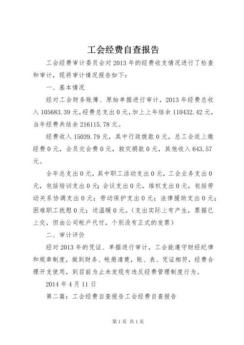 工会经费自查报告 (3).docx