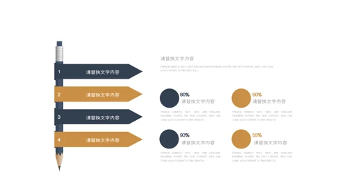商务欧美风金融理财业绩报告通用PPT模板