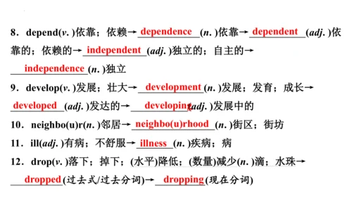 专题02 Unit 3-4 复习课件【考点串讲】-八年级英语下学期期中考点大串讲（人教版）