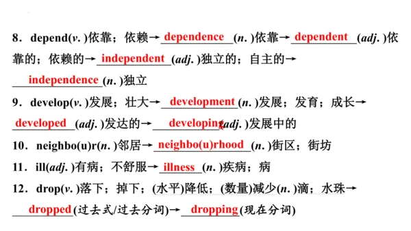 专题02 Unit 3-4 复习课件【考点串讲】-八年级英语下学期期中考点大串讲（人教版）