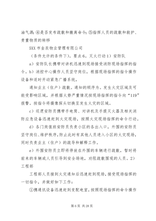 消防演习计划记录.docx