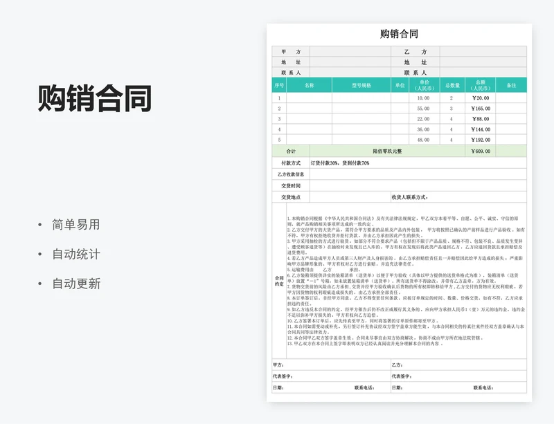 购销合同