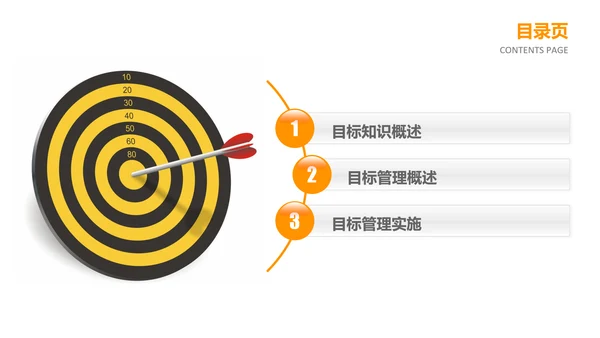 目标管理中层培训课件打台球PPT模板