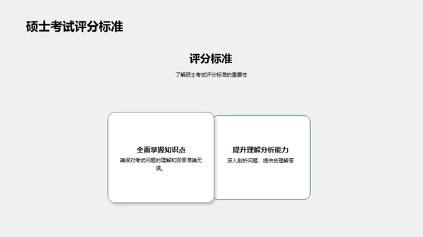硕士考试策略解析